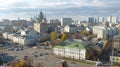 View over Prechistenskie Vorota square Royalty Free Stock Photo